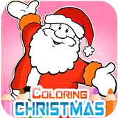 Christmas Cartoon Coloring book : Merry Christmas