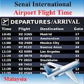 Senai Airport Flight Time