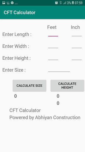 CFT Calculator screenshot 2