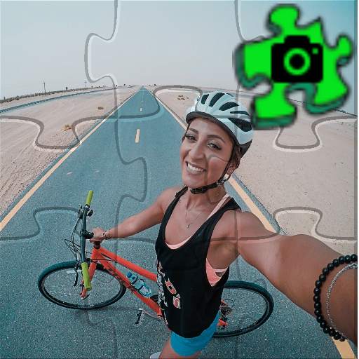 Puzzle caméra selfie Galerie de photos simple