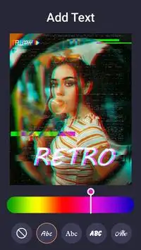 Glitch video effect - Photo, video editor Screenshot