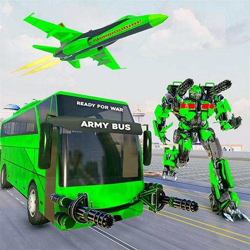 Army Bus Robot Car Game – Transforming robot games