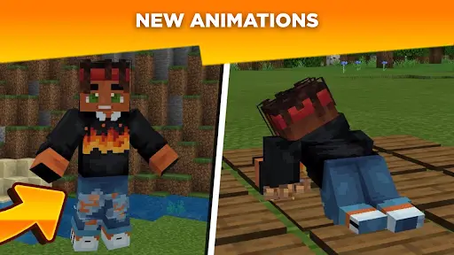 Player Animation Mod for MCPE APK Download 2023 - Free - 9Apps