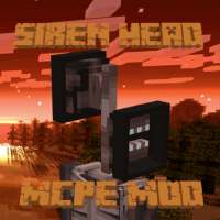 Horror Siren Head Monster MCPE Mod