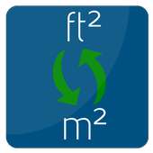 Convert Square Feet to Square Meters | m² to ft² on 9Apps