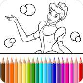 Princess Coloring Game on 9Apps