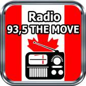 Radio 93,5 THE MOVE Online Free Canada