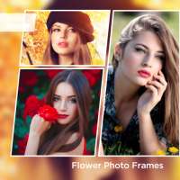 Beautiful Flower Photo Frames Greeting Cards on 9Apps