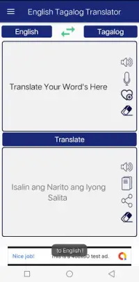 English - Tagalog Translator