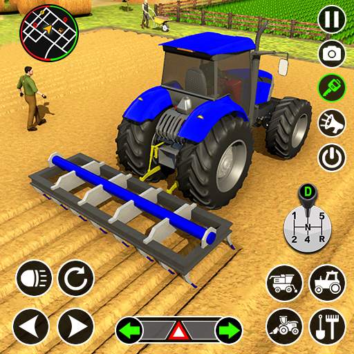 Real Tractor Driving Simulator
