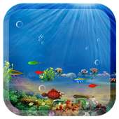 3D Ocean fish live wallpaper