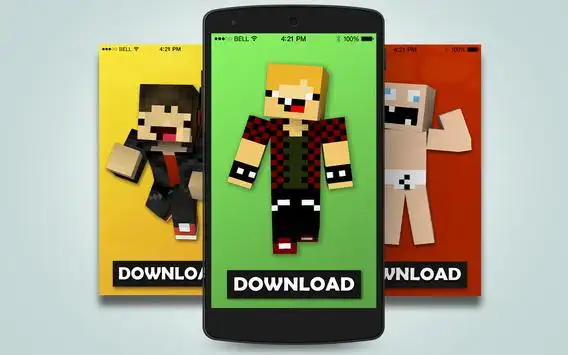 Noob Skins Minecraft PE APK for Android Download