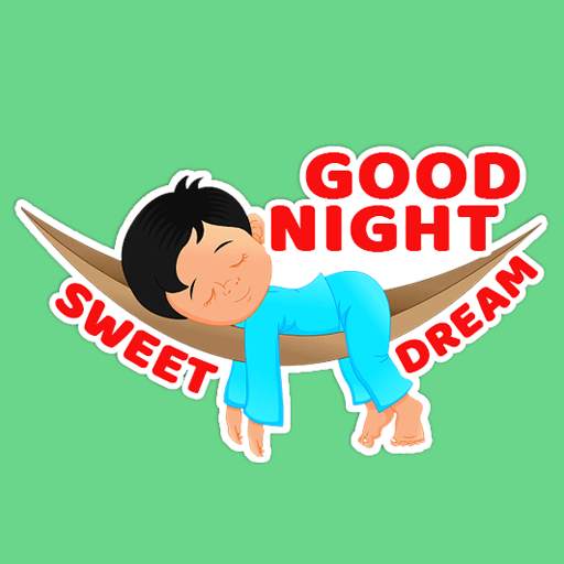 Good Night And Good Morning Stickers For Whatsapp
