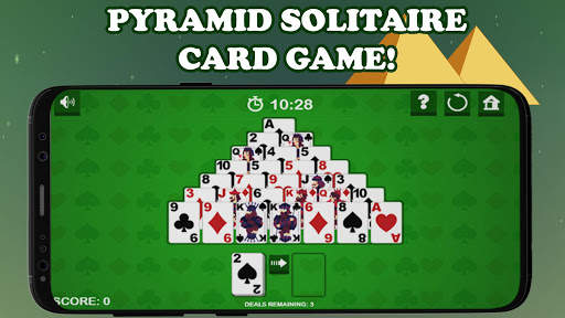 Pyramid Solitaire Offline स्क्रीनशॉट 1