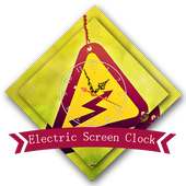 Electric Screen Clock Live WallPaper