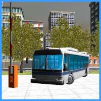 Autobús Estacionamiento 3D