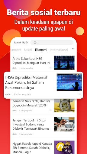 Indo Today - Baca berita, dapatkan uang saku! screenshot 5
