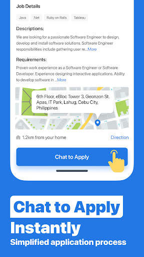 Bossjob: Chat & Job Search screenshot 2