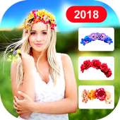 Flower crown photo editor 2018