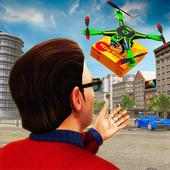 Pizza Delivery City Drone Simulator