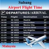 Subang Airport Flight Time