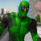 Green hero crime fighting