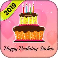 Birthday Sticker maker on 9Apps