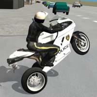 Police Motorbike Driving