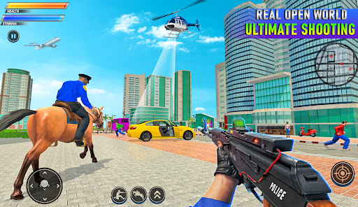 Mounted Police Horse Chase 3D screenshot 14