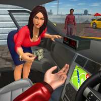 mega kota taksi sopir 3D permainan on 9Apps