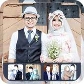 Hijab Wedding Photo Suit on 9Apps