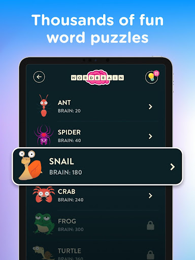 WordBrain - Word puzzle game 11 تصوير الشاشة