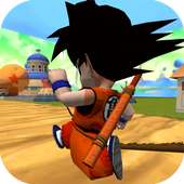 3D Goku Saiyan Kid Adventure Subway Run