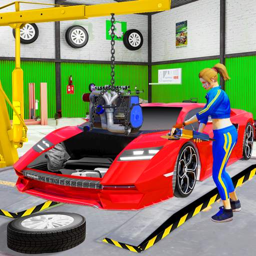 Gas Station Car Mechanic Sim